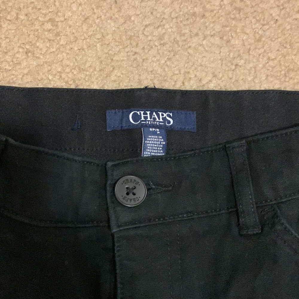Chaps Black Stretch Work Pant - Picture 4 of 4